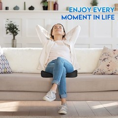 2 Pack Gel Seat Cushion for Sciatica Relief | Office Chair Cushion for Pressure