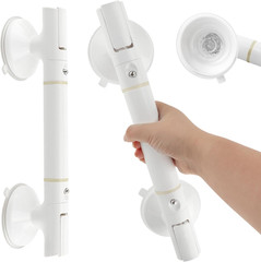 Grab Bars for Bathtubs and Showers,13.78Inch Suction Cup Grab Bar, Removable Han