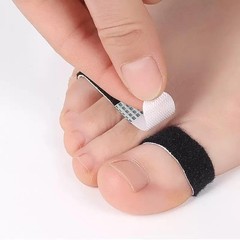 4Pcs Black Buddy Tape Finger Straps, Hook and Loop Splint for Finger Buddy St…