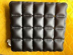 Roho/Mosaic Wheelchair Cushion+Cover+Pump Inflatable 18.25in x 16.5in x2.25in