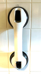 Bath Safety Suction Grip Handle Bathroom Tub Shower Toilet Hand Rail Supporter