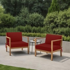 idee-home Outdoor Cushions for Patio Furniture, 28.5 x In, Spice