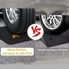 4″ Rise Rubber Threshold Ramp Doorway Wheelchair Ramp Heavy Duty Car Rubber Ramp