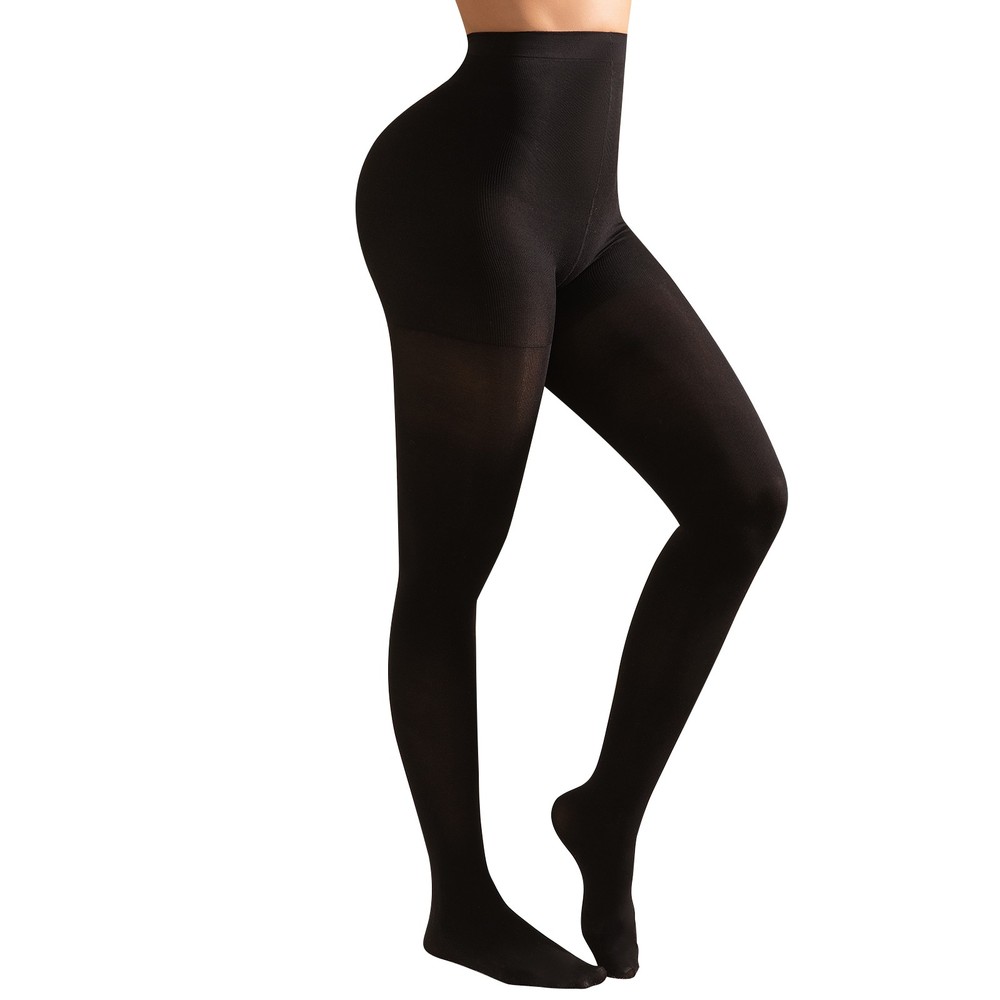 Compression Pantyhose for Women 15-20mmHg Graduated Support Opaque Stockings