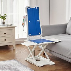 2-in-1 Electric Chair Lift for Elderly – Floor Lift & Waterproof Bath Lift