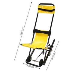 350lbs 4 Wheel Medical Emergency Evacuation Wheelchair Stair transport Chair