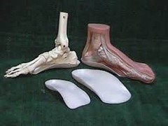 2 Pair Custom Fit Orthotics Insole for Pain Relief – Feet, Ankle, Knee, Back