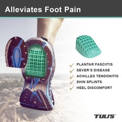 Heavy Duty Heel Cups for Sever’s Disease | Shock-Absorbing Inserts for Heel Pain