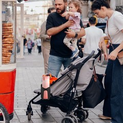 Wheel Chair Cup Holder Universal for Stroller Wheelchair Armrest