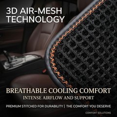 SMIUPIN New Summer Cooling Ventilated Big Air Mesh Seat Cushion Pad for Car,U…
