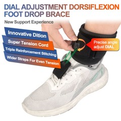 Drop Foot Support AFO AFOs Ankle Brace Elevator Poliomyelitis Hemiplegia Stroke