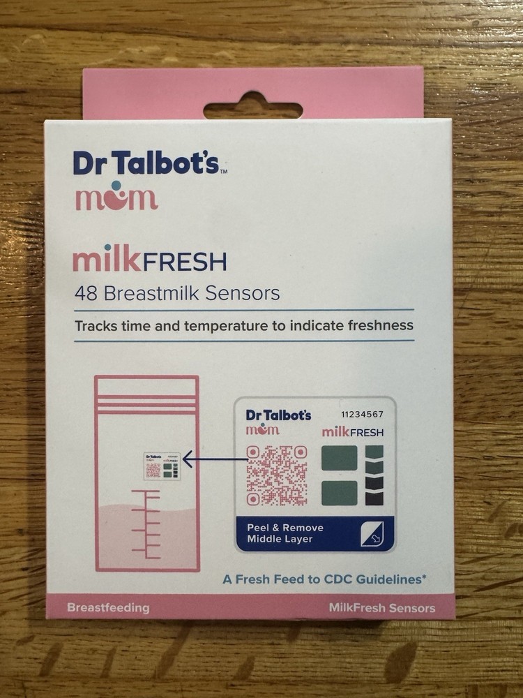 Dr. Talbot’s Breast Milk Freshness Sensors – 48ct exp: 08/2026