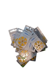 Power One Size 10 Hearing Aid Batteries P10 Yellow – LOT of 22 (Expired…