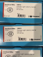 Coloplast 16913 Convex Light Ostomy Barrier 13/16“ – 7 Boxes – 35 Pc NIB