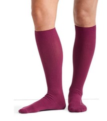 Cherokee Graduated Women’s Compression socks 8-12 MmHg Knee Length Size6-11 Wine
