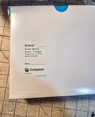 Coloplast BRAVA Y Shape Barrier Strips 120721 30 ea 18 total Singles or Volume