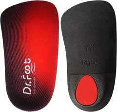 s 3/4 Length Orthotic Insoles, High Arch Support Inserts for Flat Feet Planta…