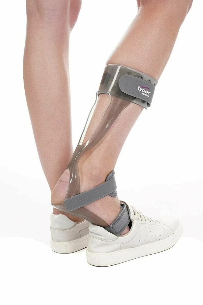 Tynor Ankle Left Foot Drop Splint Brace Effective Foot – Medium – 23.7 to 25cm