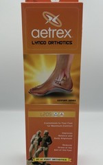 Aetrex Foot Orthotic Insoles L205 Women’s Size 7 Cupped Heel Arch Support New