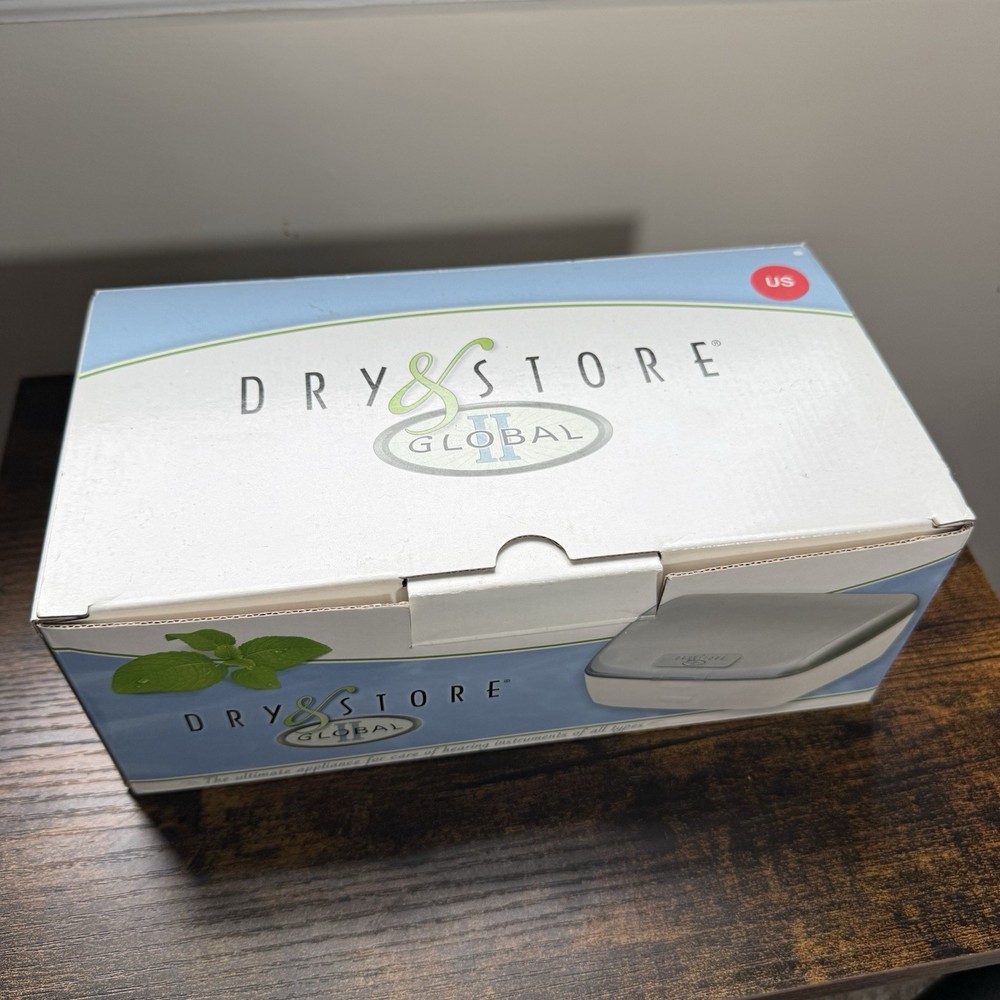 Dry and Store Global II Electric Hearing Aid Dehumidifier A3e