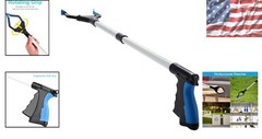 Convenient 31-Inch Long Reacher Grabber Tool – Versatile Aid for Trash & Items