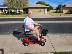Pro 4 Wheel Mobility Scooter Power Folding Travel Electric Wheelchairs Scooter