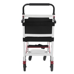 EMS Mobility Transport Chair w/6″ Wheels – No Assembly, 400lbs Aircraft Aluminum
