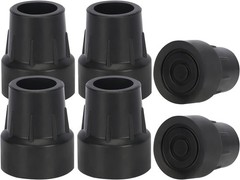 Walking Cane Tips 1″, 6pcs Heavy Duty 1 Inch Crutch Tips -Replacement Rubber …