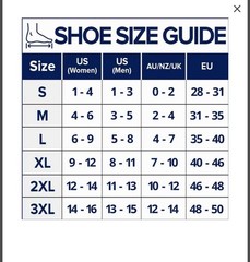 Koprez Professional Grade Foot Compression Size Large Black 1 Sleeve
