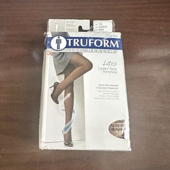 Truform Leg Health Beige Queen Plus Lites Ladies Sheer Compression Pantyhose