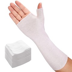 Splint Hand Socks (10 Pack), Breathable Thin Stockinette Tubing for Wrist Bra…