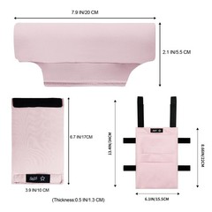Crutches Padding Water-Resistant Bag & Pads (5 PCS) – Comfort for Armpits & Grip