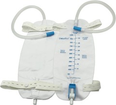 1000 mL Leg Urinary Drainage Bag with Adjustable Bands for Comfort and Safety