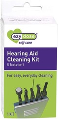 Essential 5-Piece Hearing Aid Cleaning Set – Travel-Friendly & Ergonomic Design
