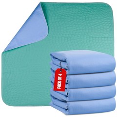 Epicessentials Incontinence Bed Pads Washable Waterproof – 34″ x 36″ Reusable…