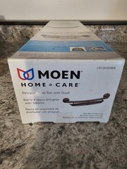 Moen Designer Bath Grab Bar Integrated Shelf Old World Bronze LR2356DOWB