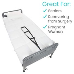 Vive Bed Ladder Assist – Pull Up Assist Device with Handle Strap – Rope Ladder