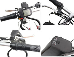 12Inch Wheelchair Attachment Electric Handcycle Handbike 36V 250W/350W/500W 17AH