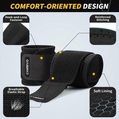 Wrist Wraps for Men and Women 2 Pack, Adjustable Compression Wrist Brace for …