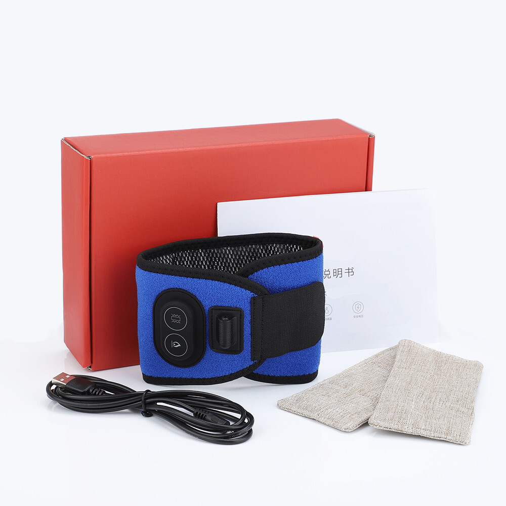 USB Electric Heated Wrist Massage Vibration Relaxation Pain Relief Health Brace
