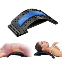Back Stretcher for Lower Back Pain Relief – 4-Level Adjustable Lumbar Support…