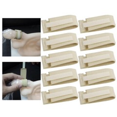 10x Adjustable Reusable Male Catheter Straps For Urinary Care Tool Washable