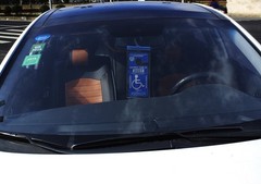 Handicap Placard Holder Ultra Transparent Disabled Parking Permit Placard Pr…