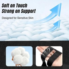 10 PCS Waterproof Kinesiology Tape for Shoulders/Knees,Precut Strips for Knee