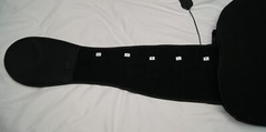 dr medical back brace bb-157 universal adjustable hook and loop closure