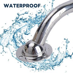 Pair Grab Handle Handrail Marine Stainless Steel 12 inch Grab Bars