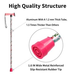 Walking Cane for Men and Women, Foldable