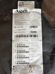 Aspen Horizon 456 TLSO One Size Adjustable Back Brace Spinal Support Orthosis