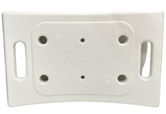 Replacement Shower Stool Seat Only – White – Rectangular