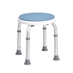 VEVOR Shower Chair Rotating Bath Seat Stool Elderly Aids Adjustable Height 300lb